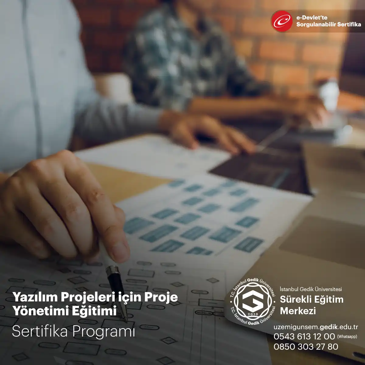 Yazılım Projeleri için Proje Yönetimi Eğitimi 